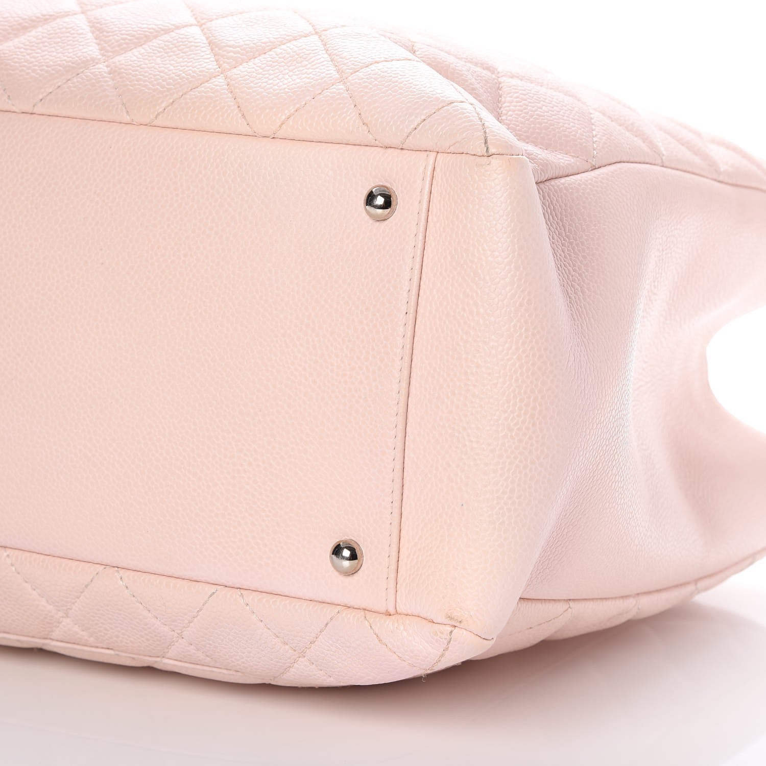 Chanel Caviar XL Grand Shopping Tote GST Light Pink 10 of 13