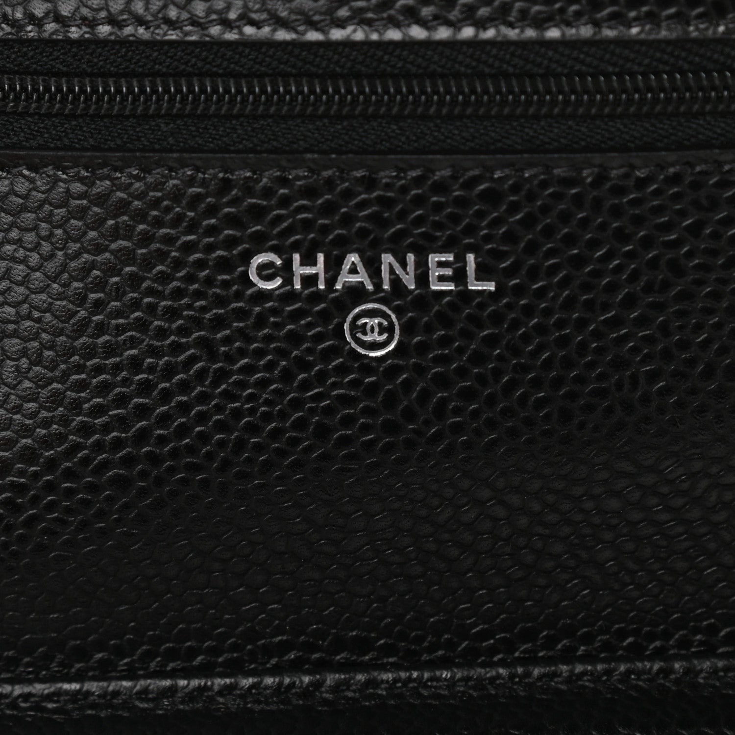 Chanel Caviar Quilted Wallet On Chain WOC Black 6 of 10