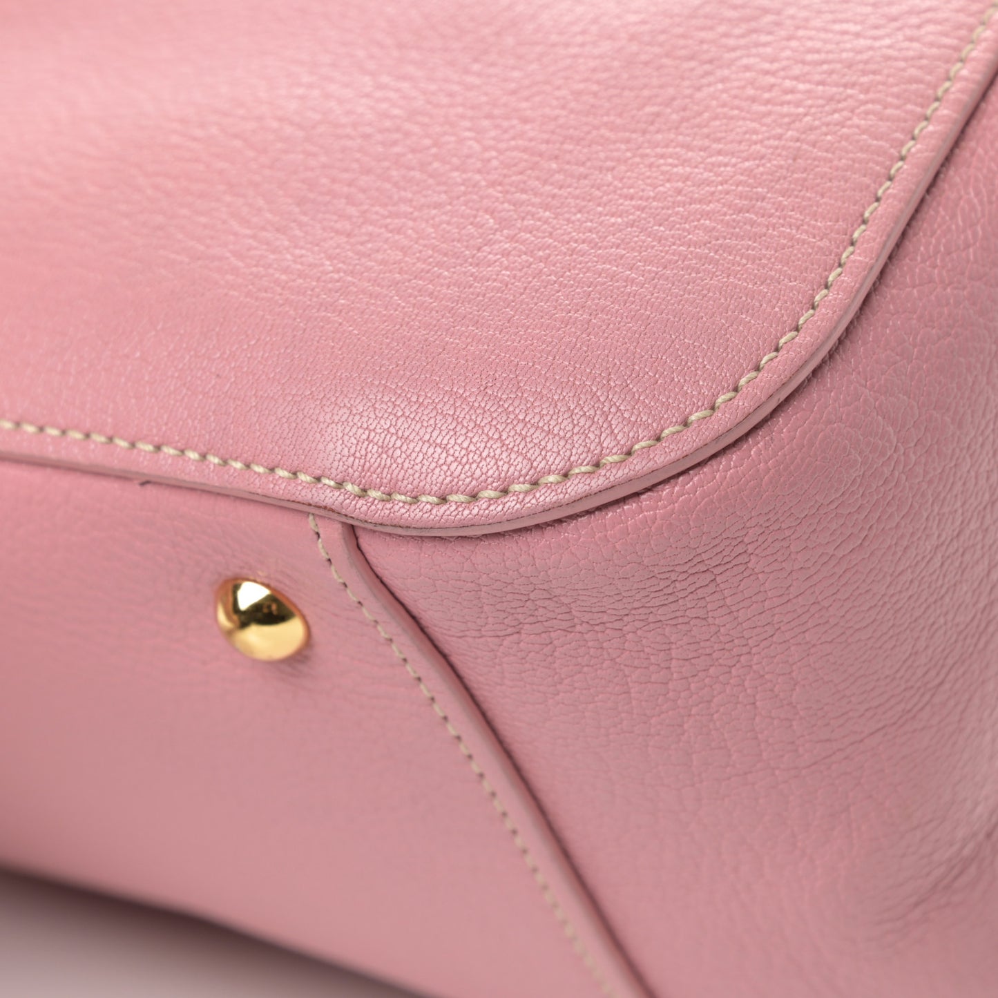 Goatskin Madras Bauletto Rosa