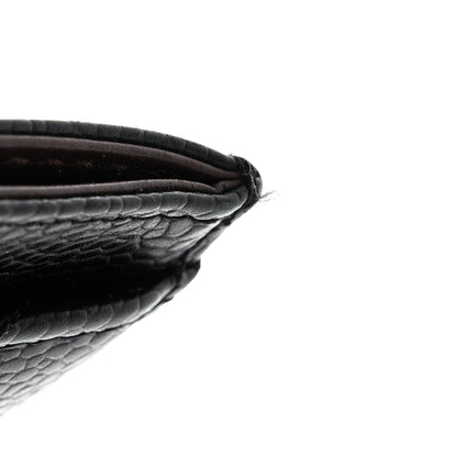 Chanel Caviar Quilted Card Holder Black 12 of 12