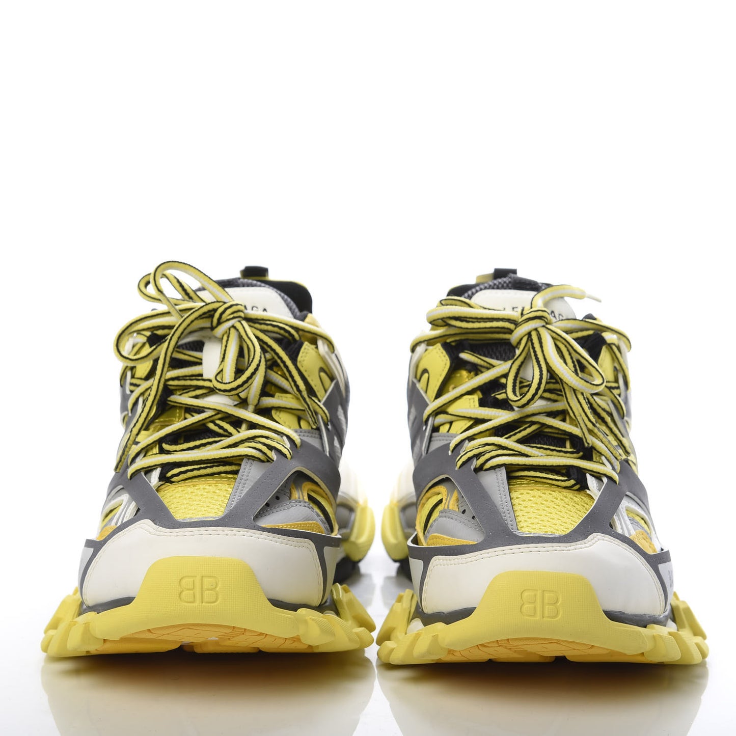 Mesh Nylon Mens Track Sneakers 39 Yellow Black White