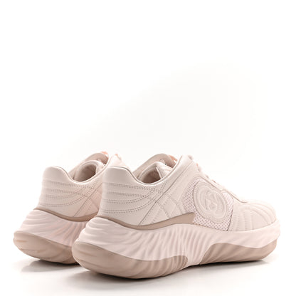 Gucci Calfskin Interlocking G Ripple Womens Platform Sneakers 38 Light Pink 4 of 8