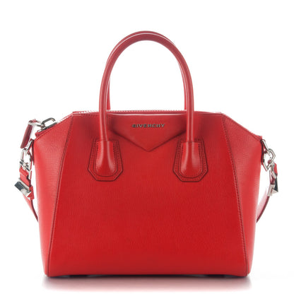 Givenchy Sugar Goatskin Small Antigona Red 1 of 11