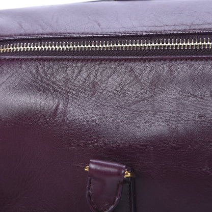 Saint Laurent Calfskin Classic Duffle 6 Amarena 21 of 21