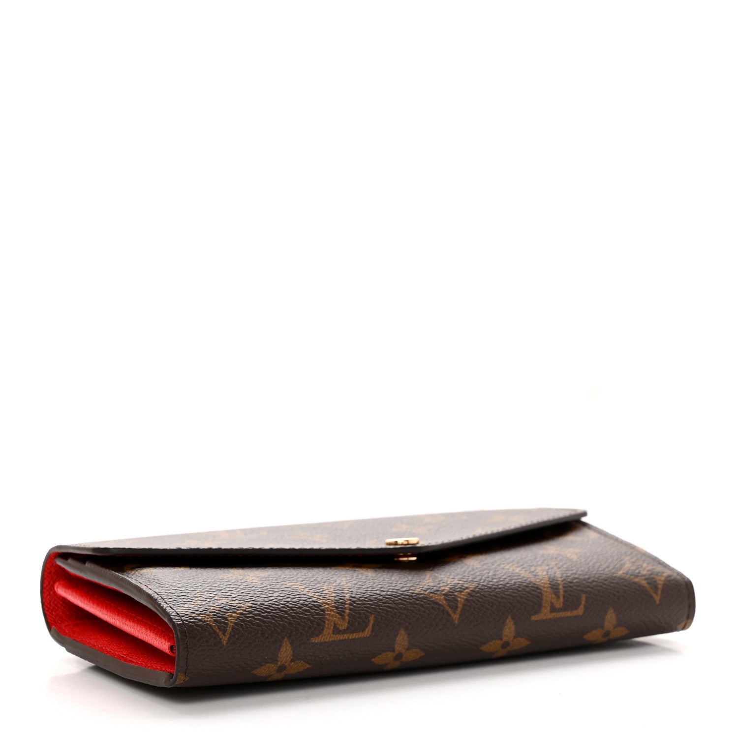 Louis Vuitton Monogram Sarah Wallet NM Coquelicot 4 of 9