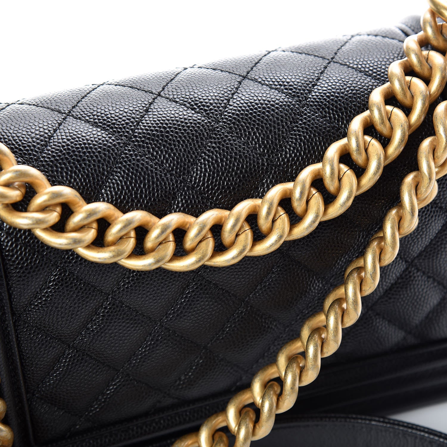Chanel Caviar Quilted Small Boy Flap Black 11 of 11