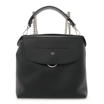 Fendi Vitello Century Opaco Large Back to School Backpack Black 1 of 12