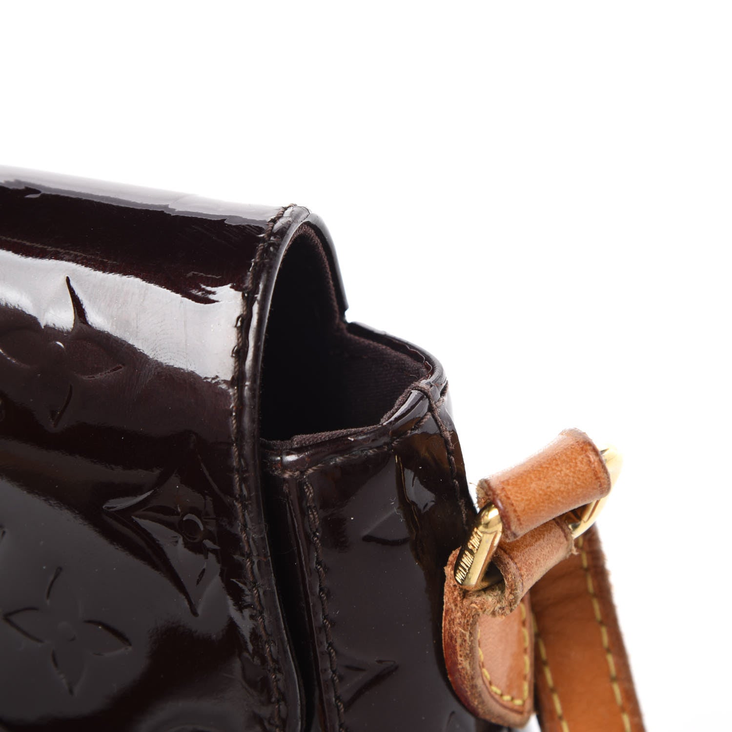 Louis Vuitton Vernis Bellflower PM Amarante 10 of 11