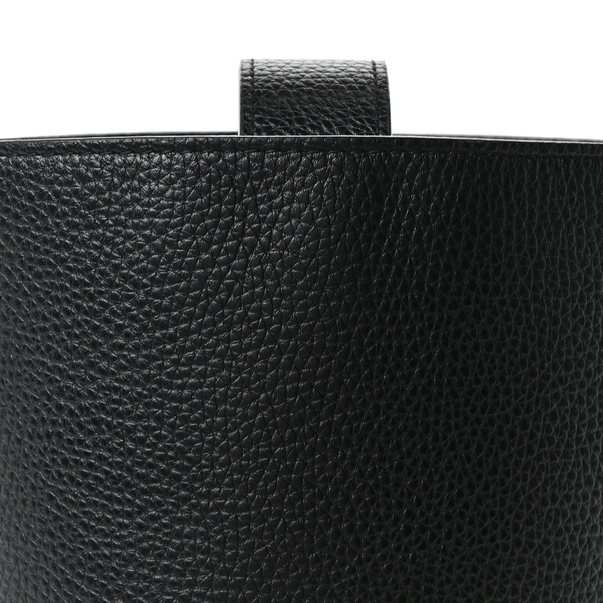 Burberry Grainy Calfskin Small Bucket Bag Black 7 of 9