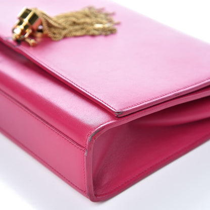 Saint Laurent Smooth Calfskin Medium Classic Monogram Kate Tassel Satchel Fuchsia 8 of 19