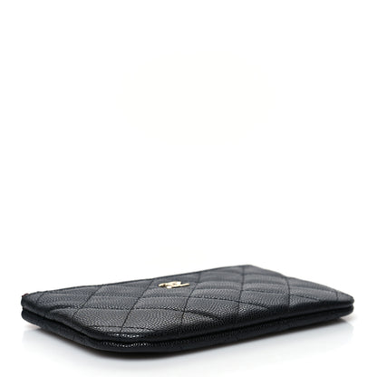 Chanel Caviar Quilted Small Cosmetic Case Black 4 of 8