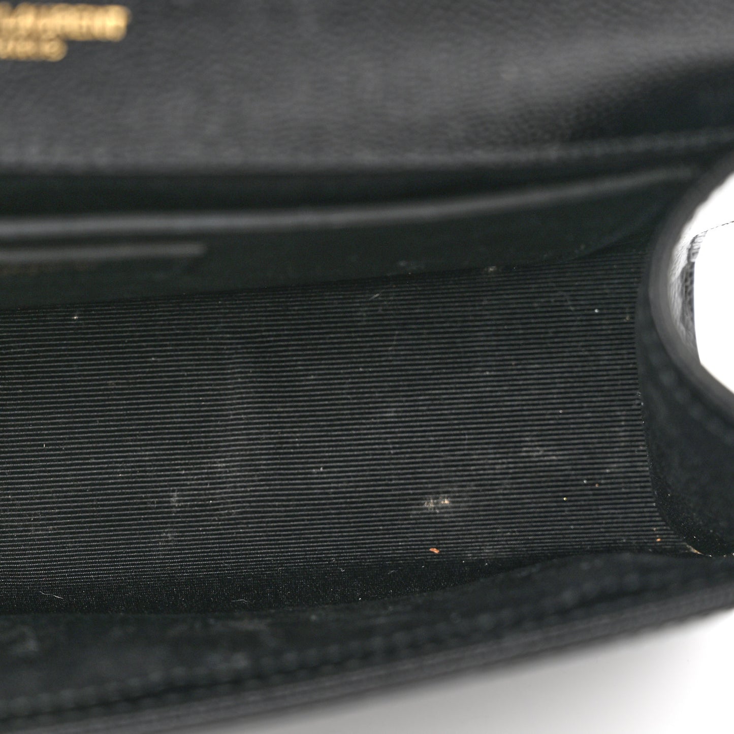 Grain De Poudre Medium Classic Monogram Kate Satchel Black