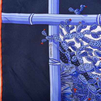 Hermes Silk Jardins D’hiver Scarf 90 4 of 5