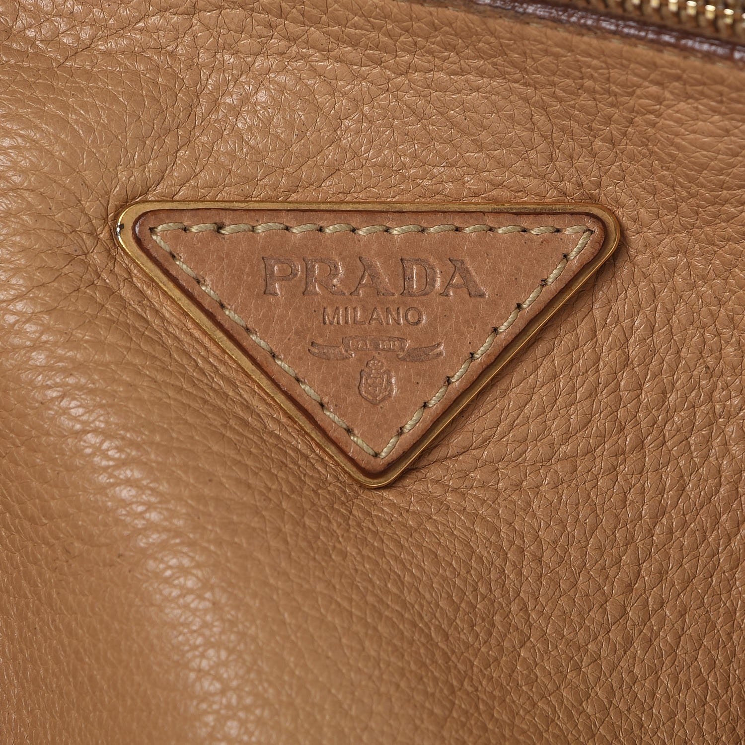 Prada Vitello Daino Hobo Sabbia 6 of 18