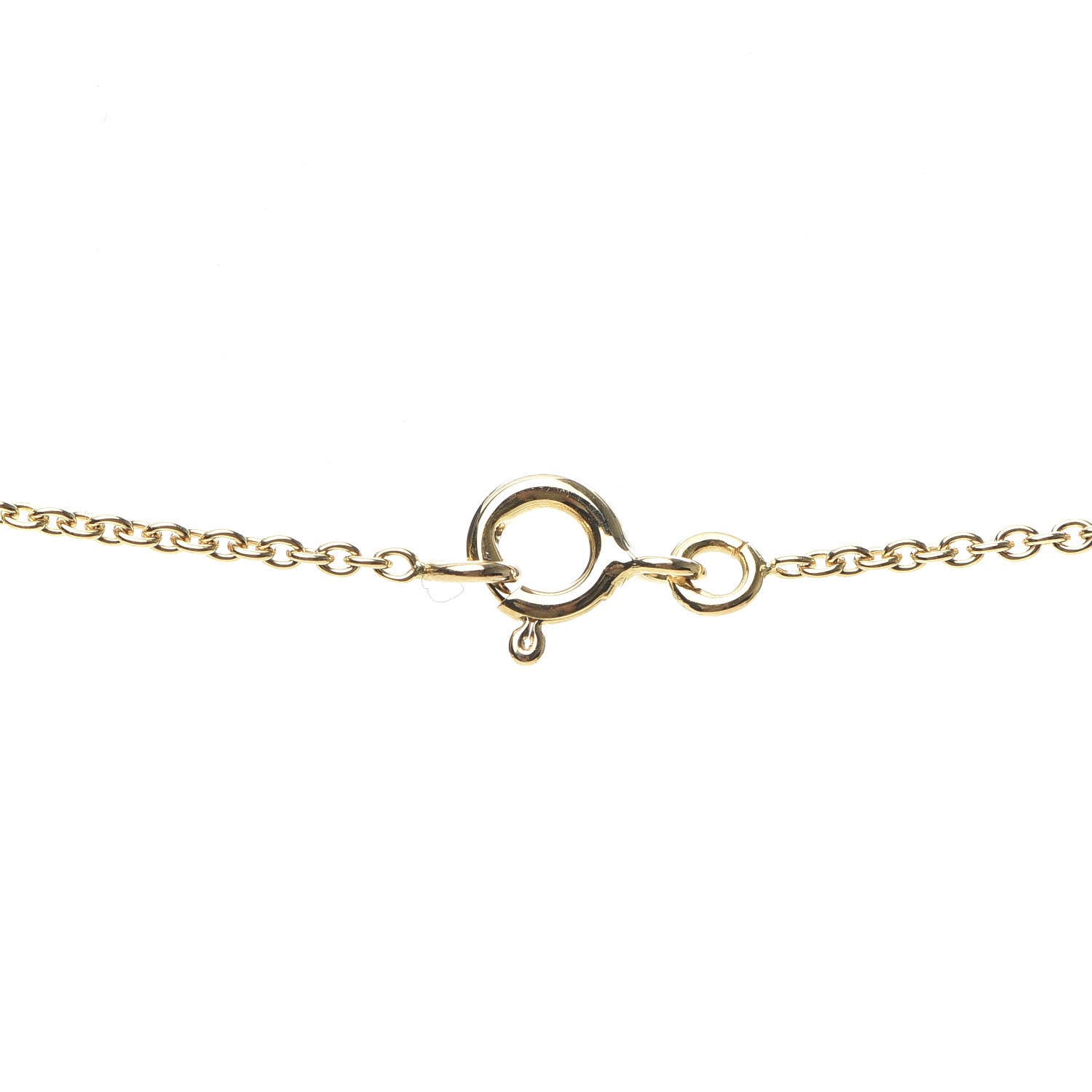 Christian Dior 18K Yellow Gold Diamond Lapis Lazuli Rose Des Vents Necklace 4 of 7