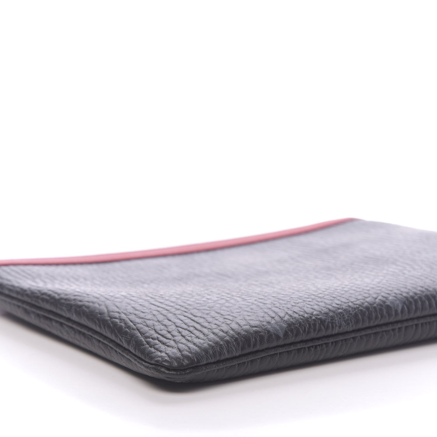 MCM Visetos Crossbody Pouch Black Red 7 of 9