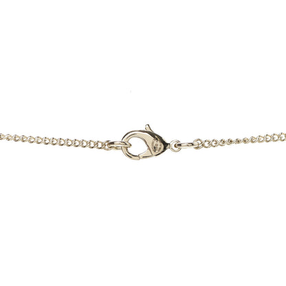 Chanel Crystal Pearl CC Lace Camellia Necklace Gold 5 of 6