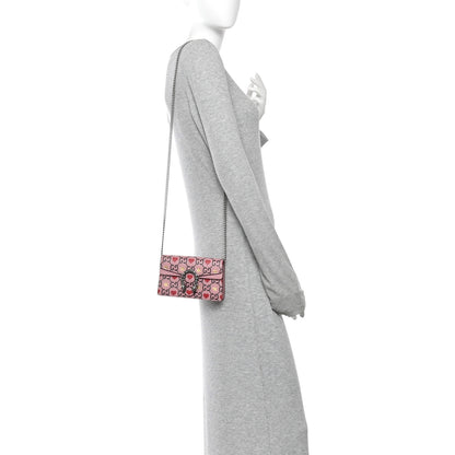 Gucci Calfskin Valentine's Day Exclusive Super Mini Dionysus Shoulder Bag 2 of 11