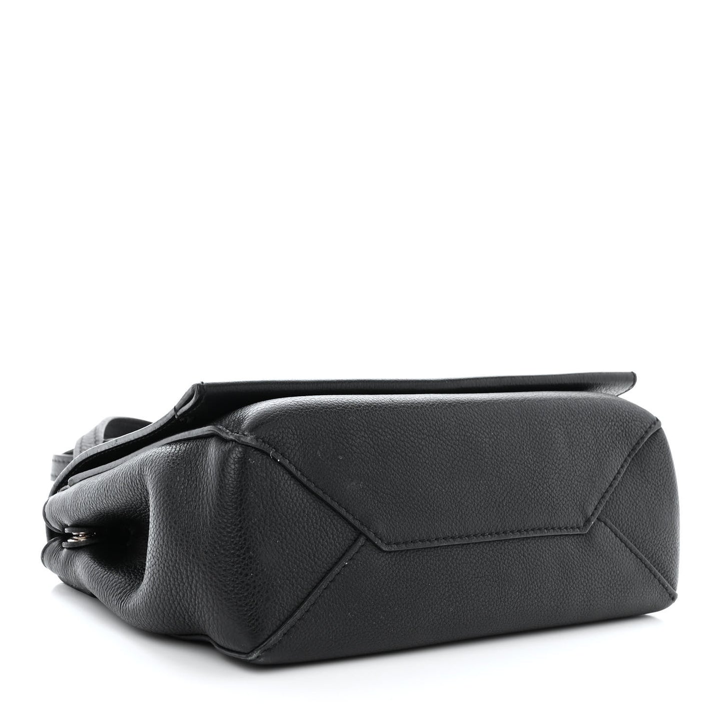 Calfskin Lockme II Chain Bag BB Black
