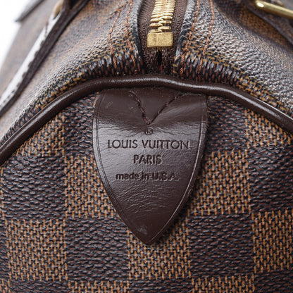 Louis Vuitton Damier Ebene Speedy 25 6 of 11