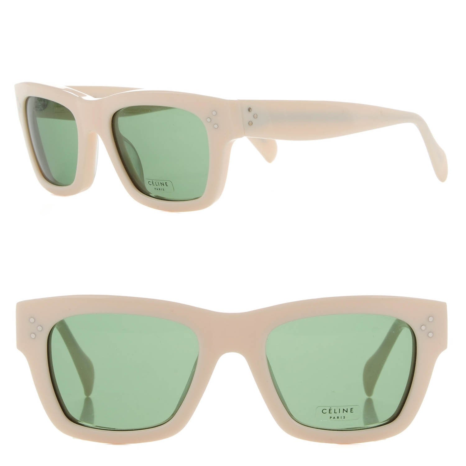 Celine Polarized Sunglasses CL 41732 Ivory 1 of 5