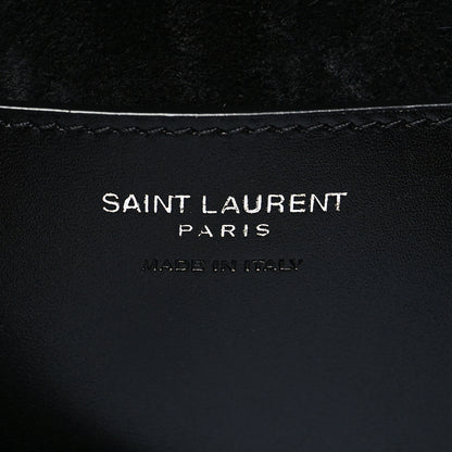 Saint Laurent Calfskin Monogram Take Away Box Black 6 of 11