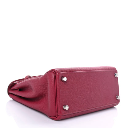 Hermes Togo Kelly Retourne 25 Rubis 3 of 9