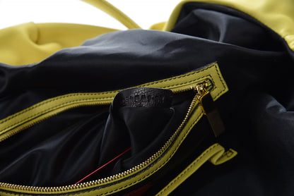 Valentino Garavani Nappa 360 Bow Shoulder Bag Yellow 9 of 9