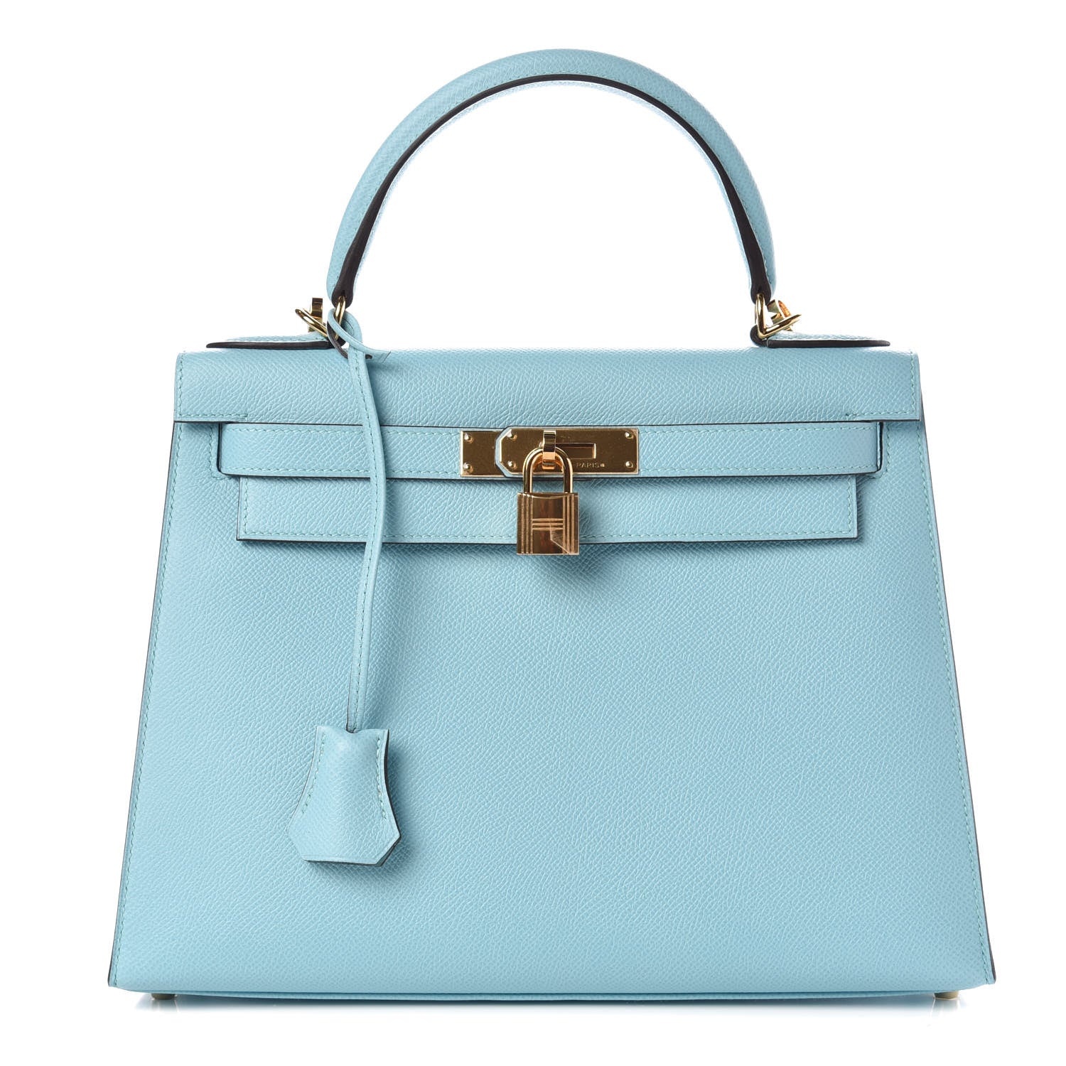 Hermes Epsom Kelly Sellier 28 Bleu Atoll 1 of 34