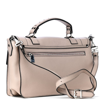 Proenza Schouler Grained Calfskin Medium Contrast Stitch PS1 Satchel Sand 2 of 4