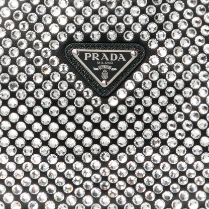 Prada Satin Crystal Mini Re-Edition 2000 Bag Cristal 8 of 10
