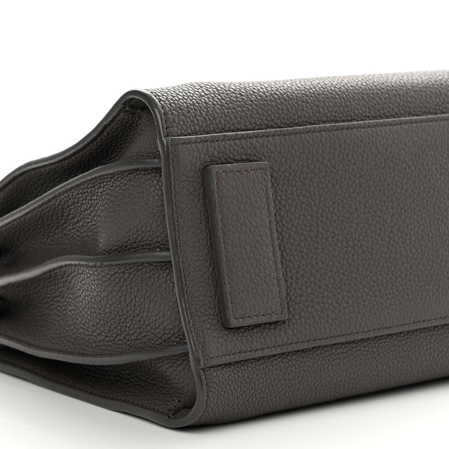 Saint Laurent Grained Calfskin Baby Sac De Jour Souple Fog 10 of 15