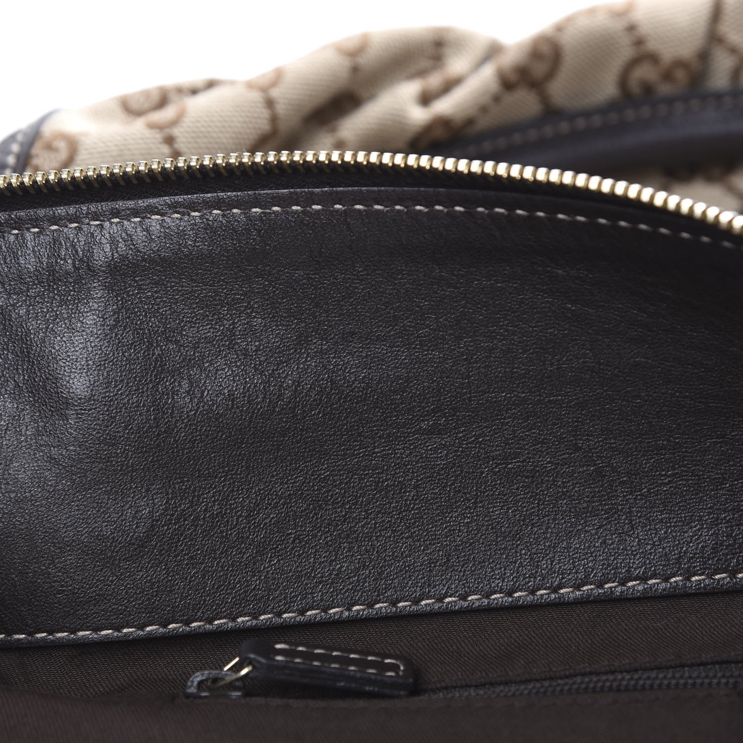 Gucci Monogram D Gold Tote Dark Brown 12 of 12