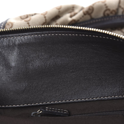 Gucci Monogram D Gold Tote Dark Brown 12 of 12