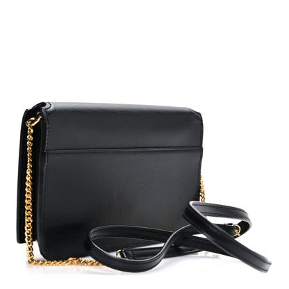 Saint Laurent Smooth Calfskin Monogram Phone Holder Crossbody Black 3 of 10