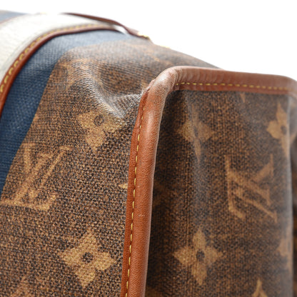Louis Vuitton Monogram Rayures Tisse Sac GM Blue 14 of 18