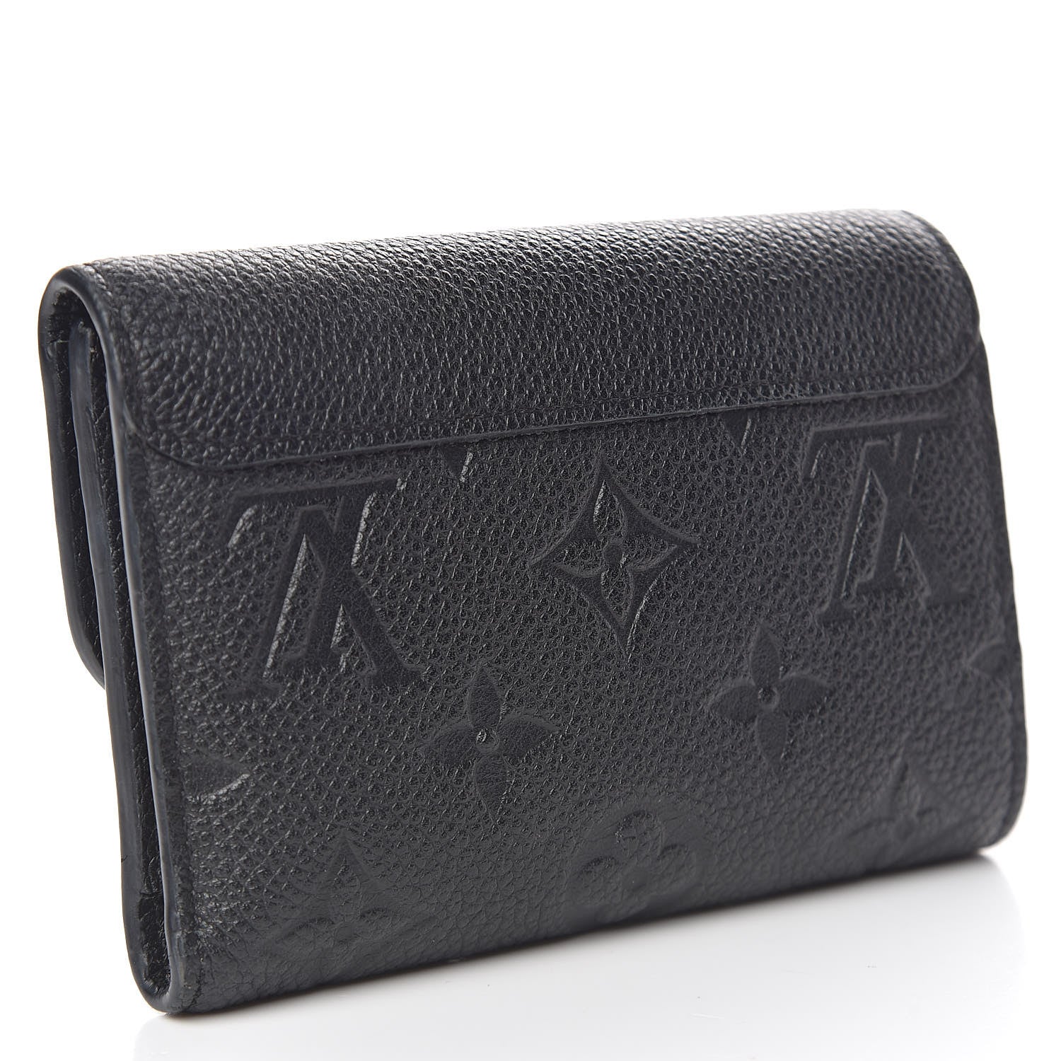 Louis Vuitton Empreinte Pont-Neuf Compact Wallet Black 3 of 9