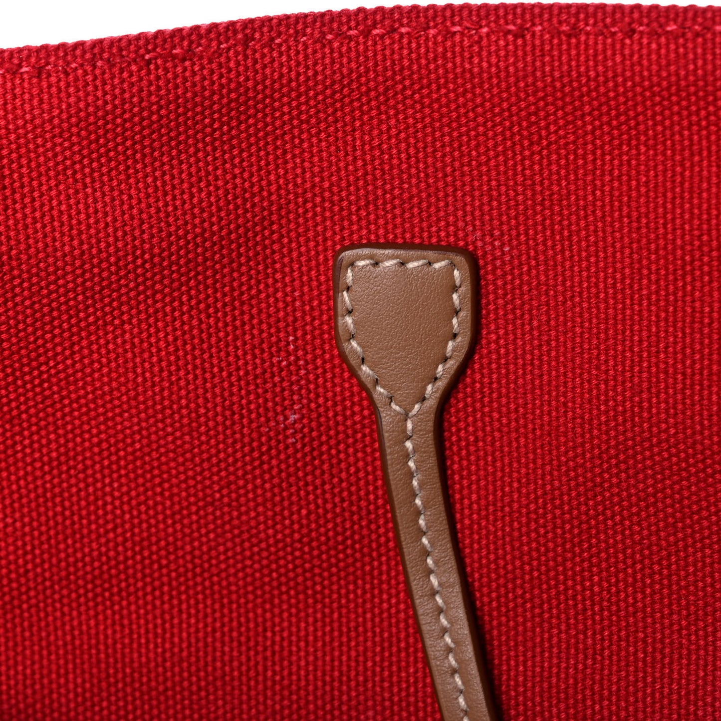 Canapa Logo Bucket Tote Rosso