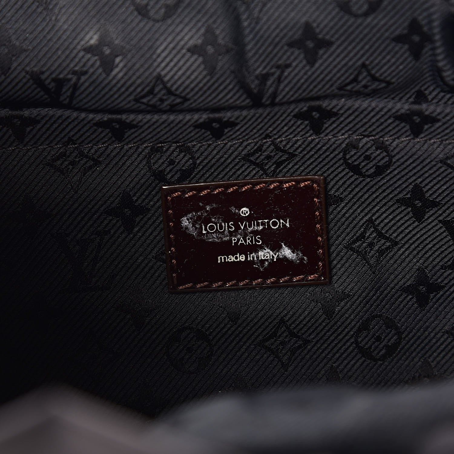 Louis Vuitton Pochette Devi MM Black 6 of 8