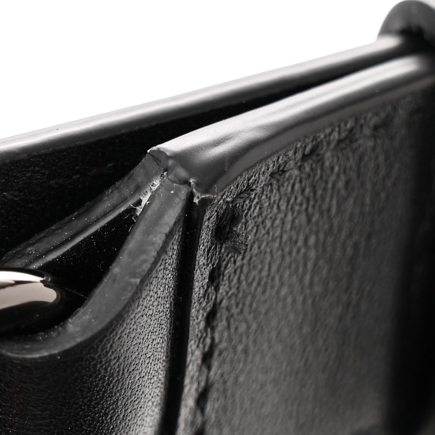 Calfskin Monochrome Vlogo Mini Loco Crossbody Bag Black