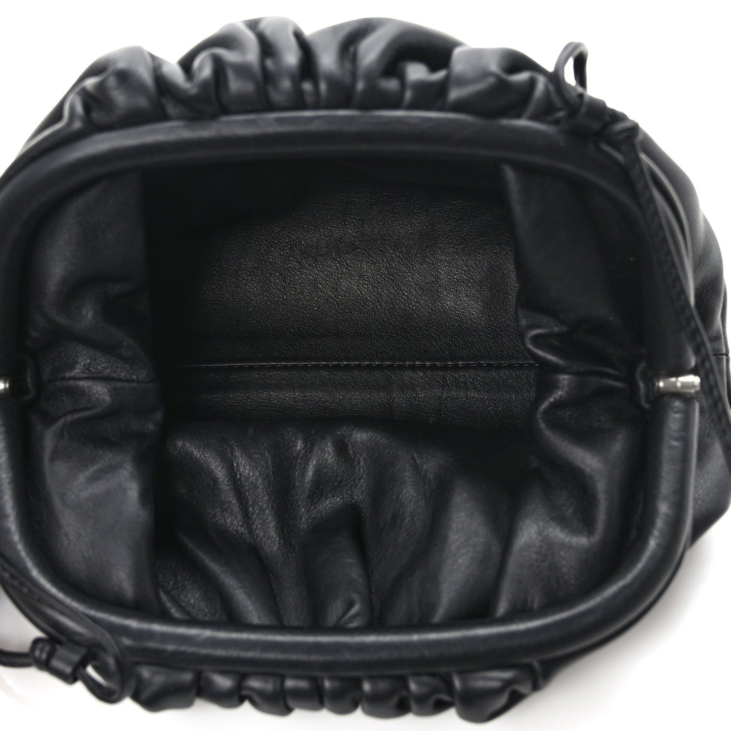 Butter Calfskin The Mini Pouch Black