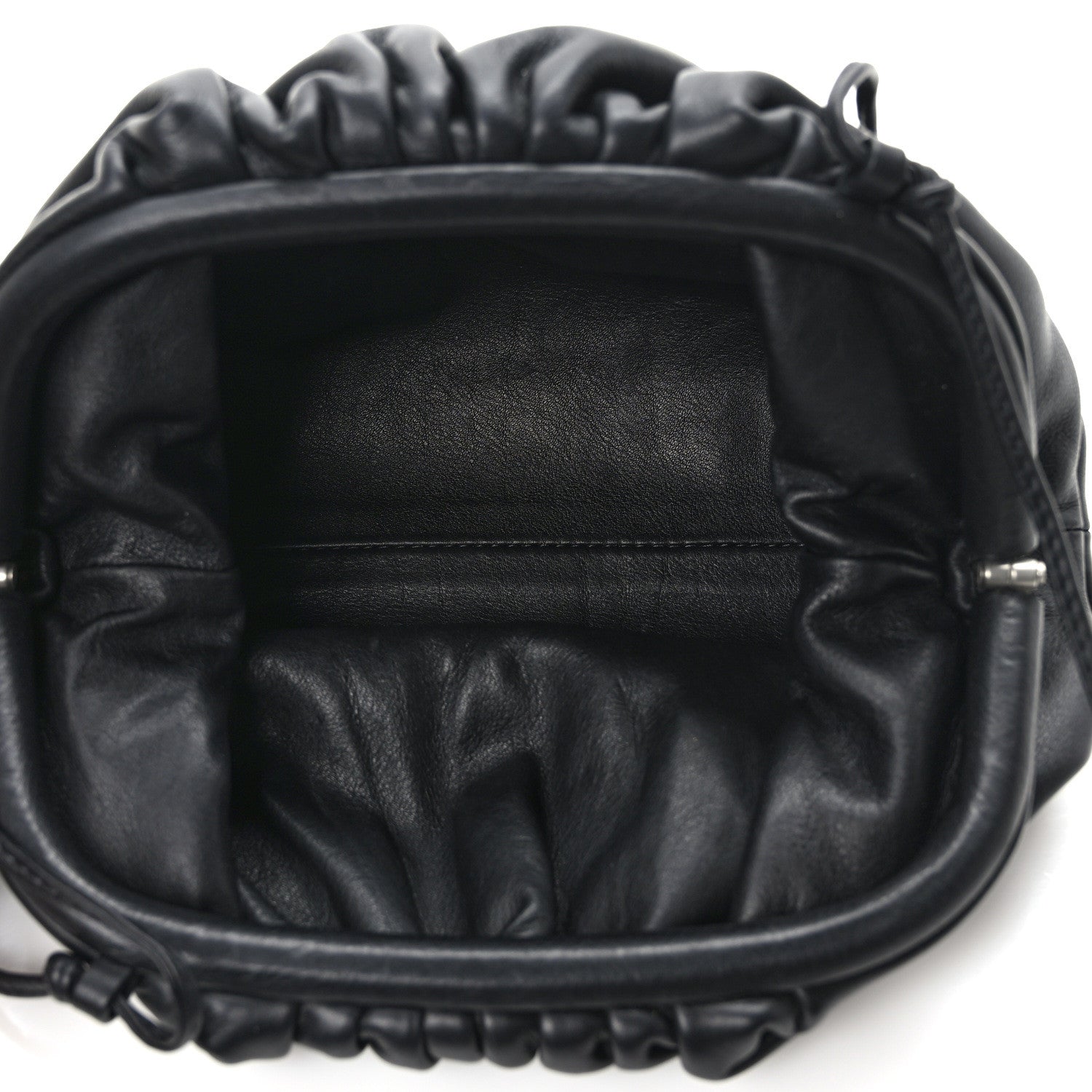 Bottega Veneta Butter Calfskin The Mini Pouch Black 5 of 8