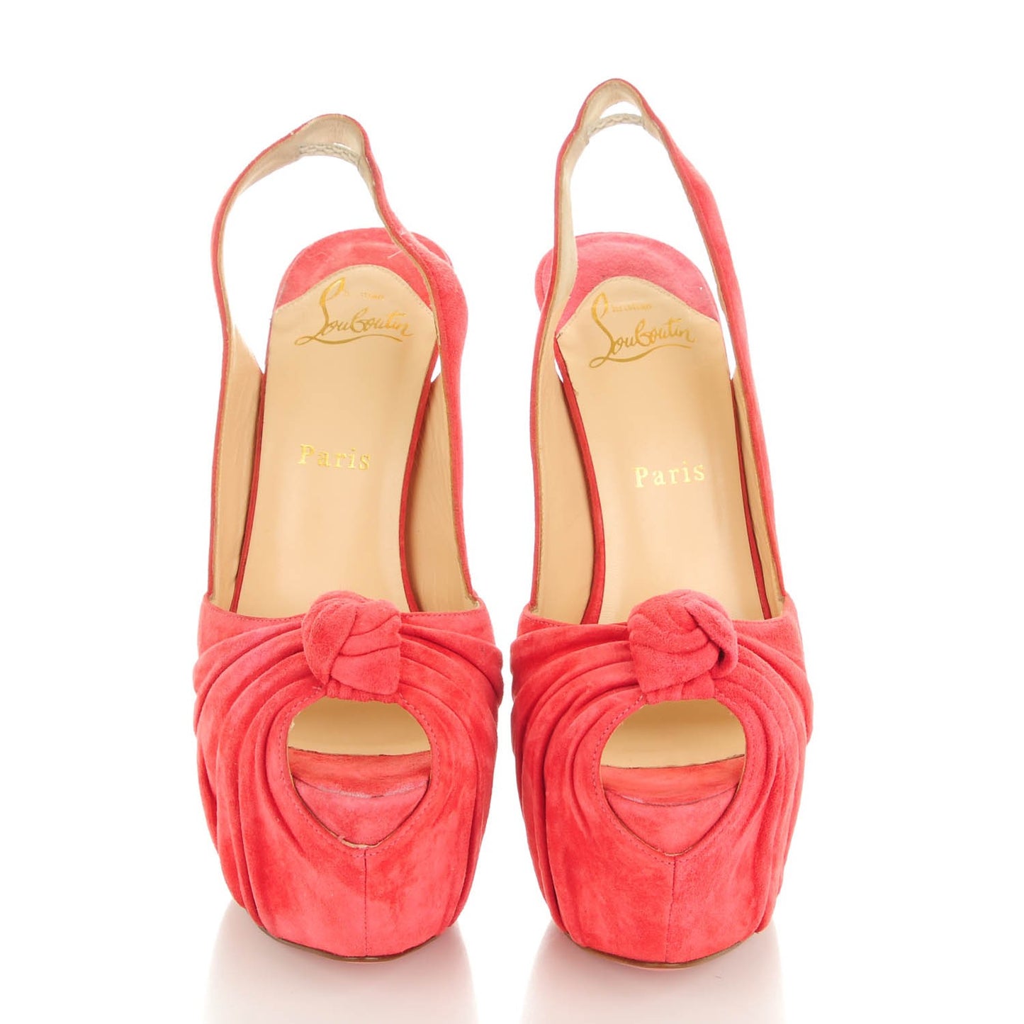 Veau Velours Miss Benin 160 Pumps 38.5 Rose Paris