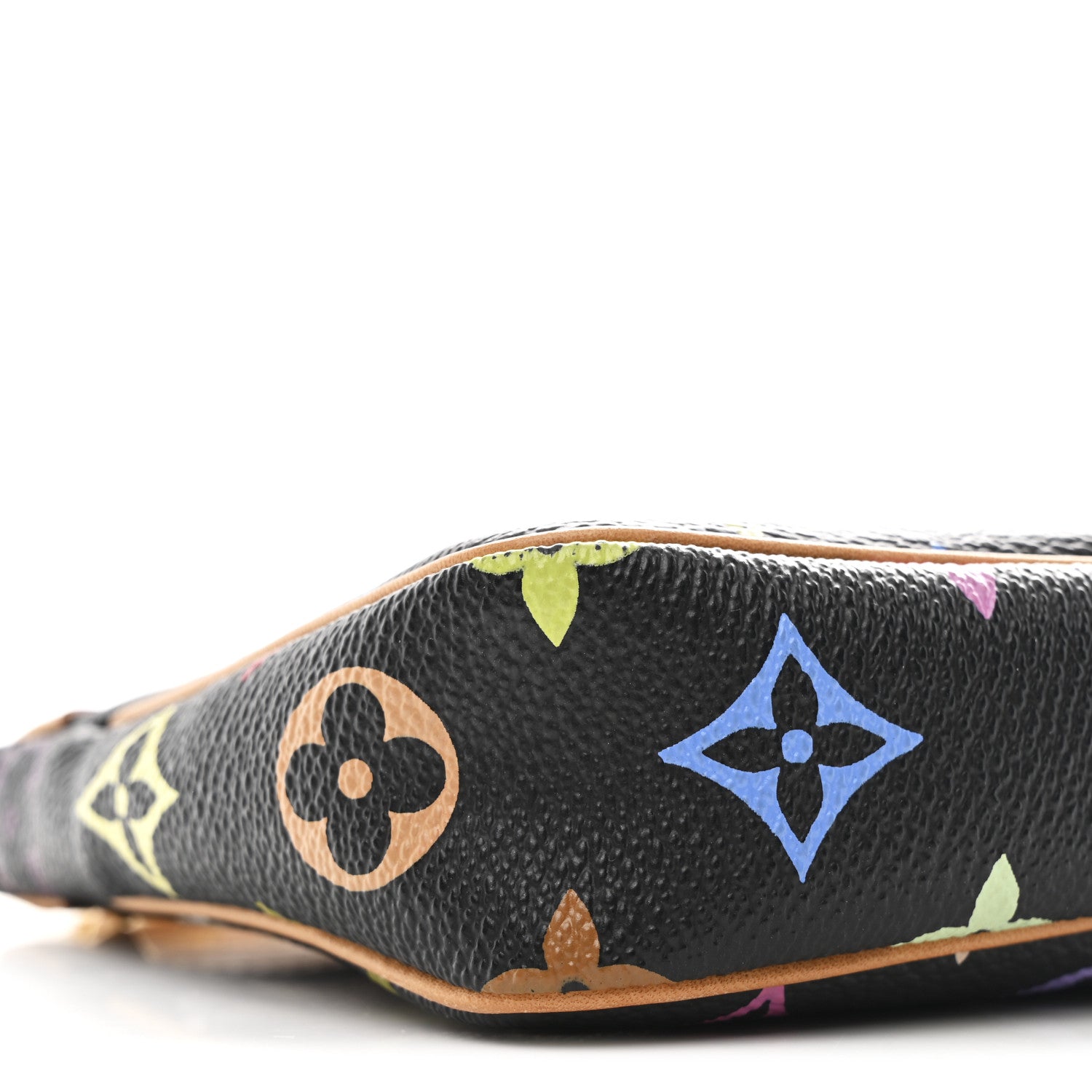 Louis Vuitton Monogram Multicolor Pochette Accessories Black 9 of 10