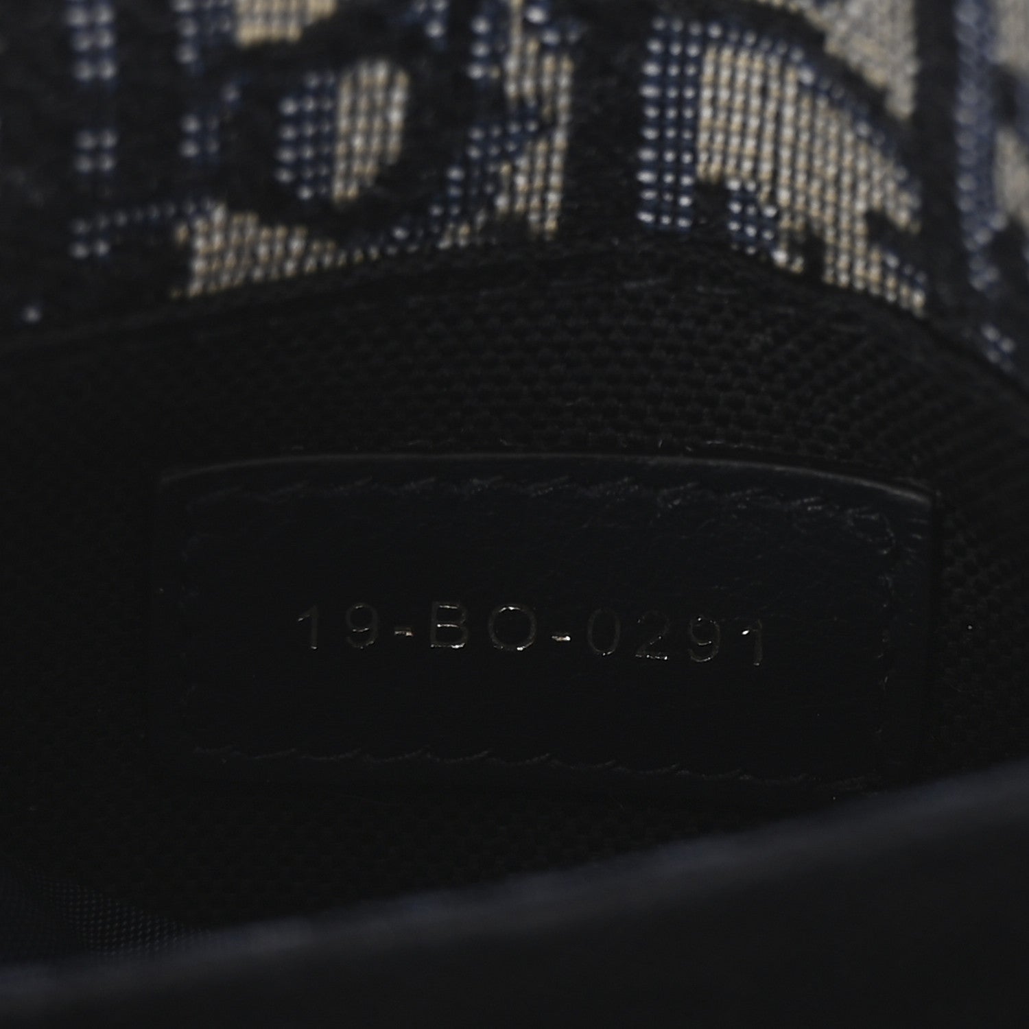 Christian Dior Oblique 30 Montaigne 2-In-1 Pouch Blue 7 of 11