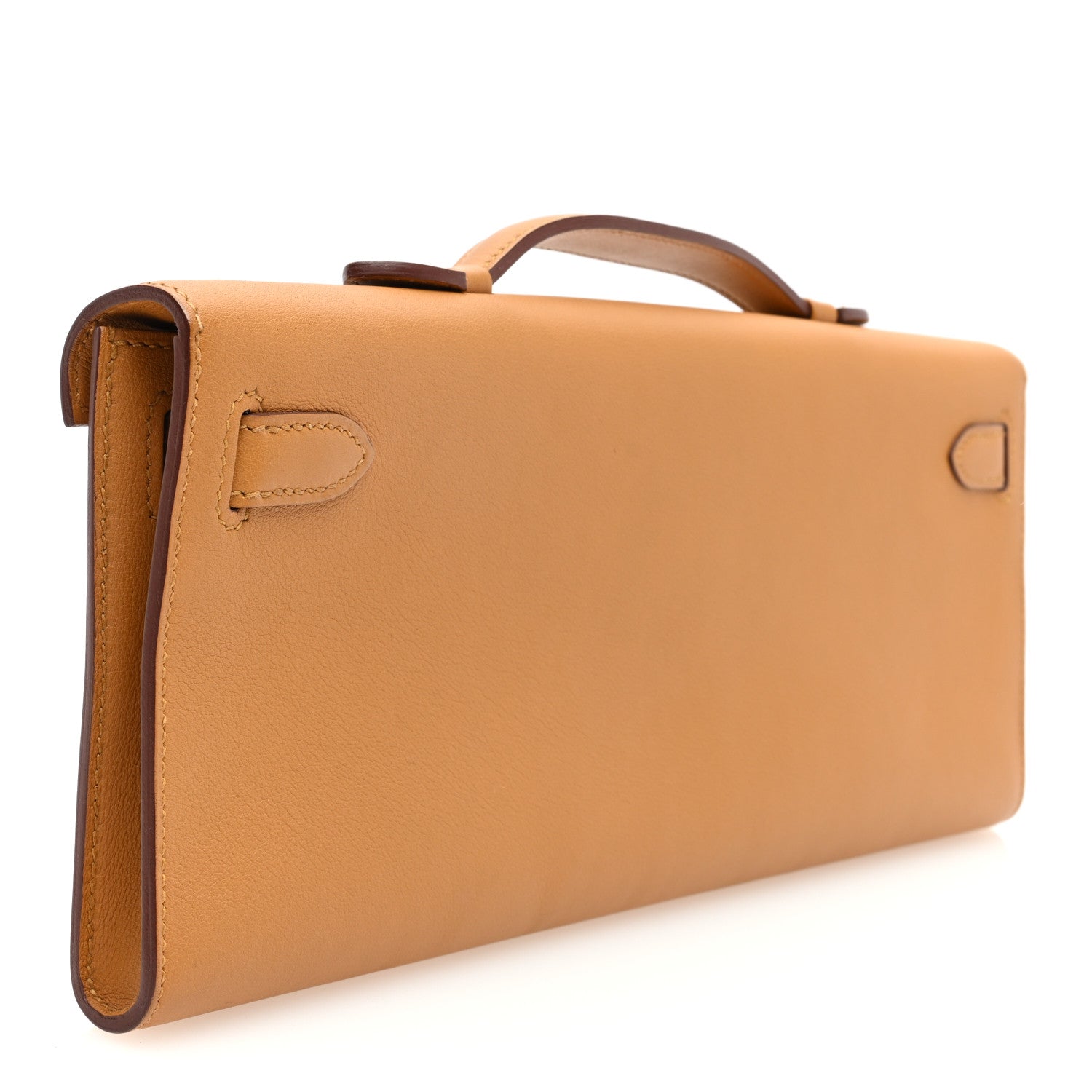 Hermes Swift Kelly Cut Clutch Pochette Sesame 3 of 9