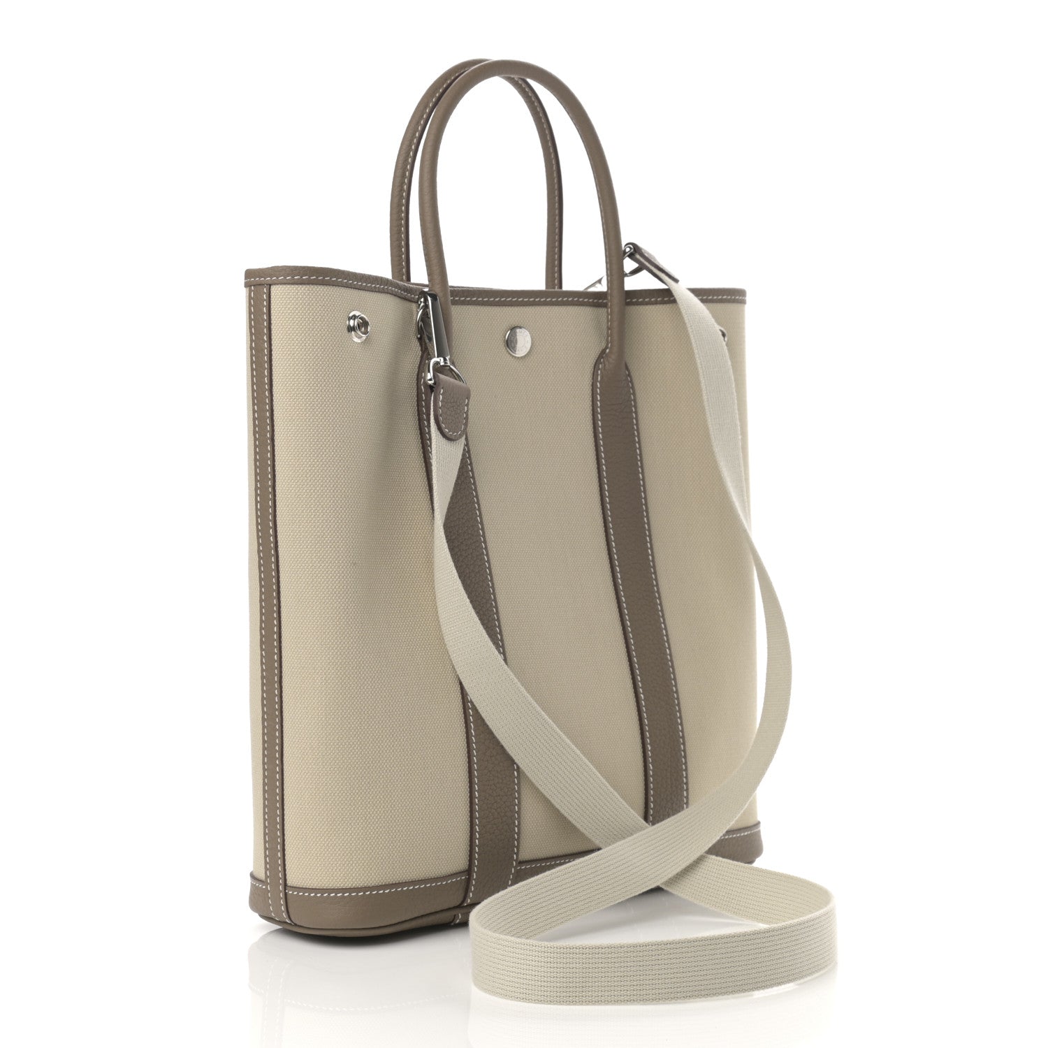 Hermes Toile H Negonda Garden File 28 Etoupe 3 of 11