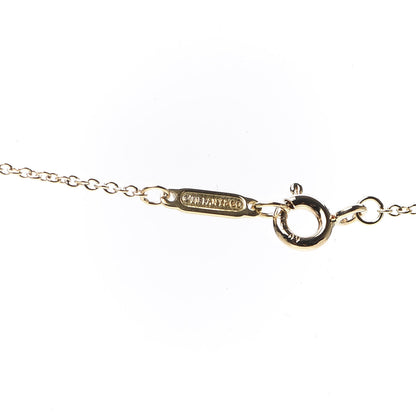 Tiffany 18K Yellow Gold Return to Mini Double Heart Tag Pendant Necklace 4 of 6