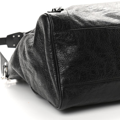 Balenciaga Agneau Classic Silver Hardware Velo Black 8 of 9