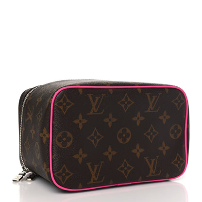 Louis Vuitton Monogram Macassar Nice Mini Fuchsia 4 of 9